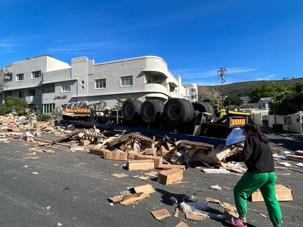 Ex-Miss SA in Hospital as Massive Truck Plunges Down Busy Road